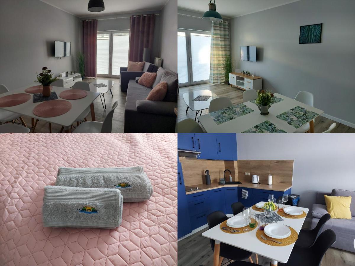 פוביירובו Apartamenty Z Tarasami "Mietowy Spokoj 15" "Romantyczna Szarosc 16" "Niebieska Elegancja 17" Maksymalnie Dla 6 Osob מראה חיצוני תמונה