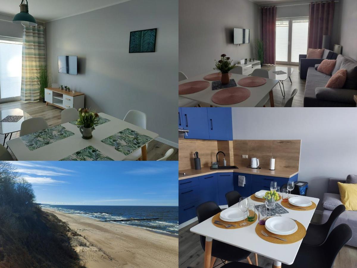 פוביירובו Apartamenty Z Tarasami "Mietowy Spokoj 15" "Romantyczna Szarosc 16" "Niebieska Elegancja 17" Maksymalnie Dla 6 Osob מראה חיצוני תמונה